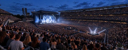 Seat view from Club