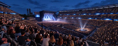 Seat view from Club