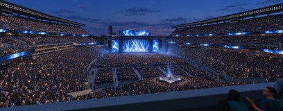Seat view from Middle