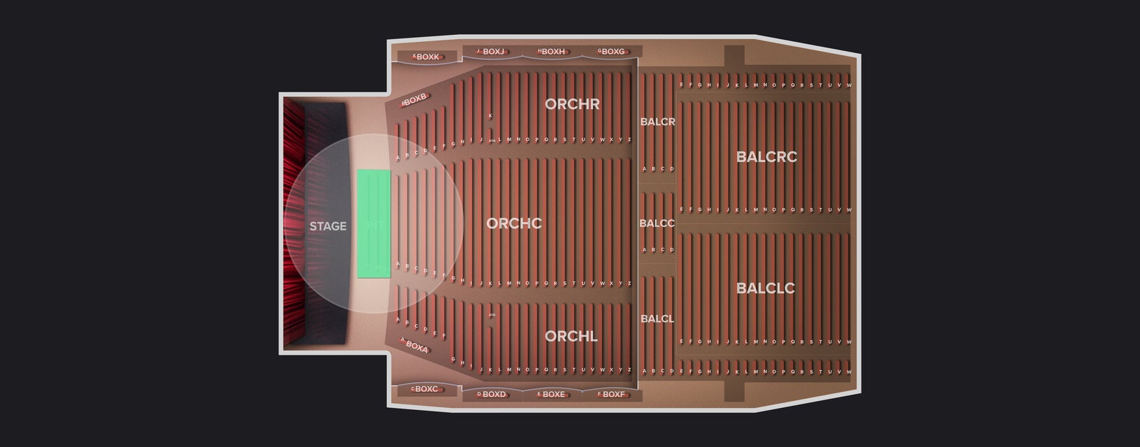 Seat view from Pit
