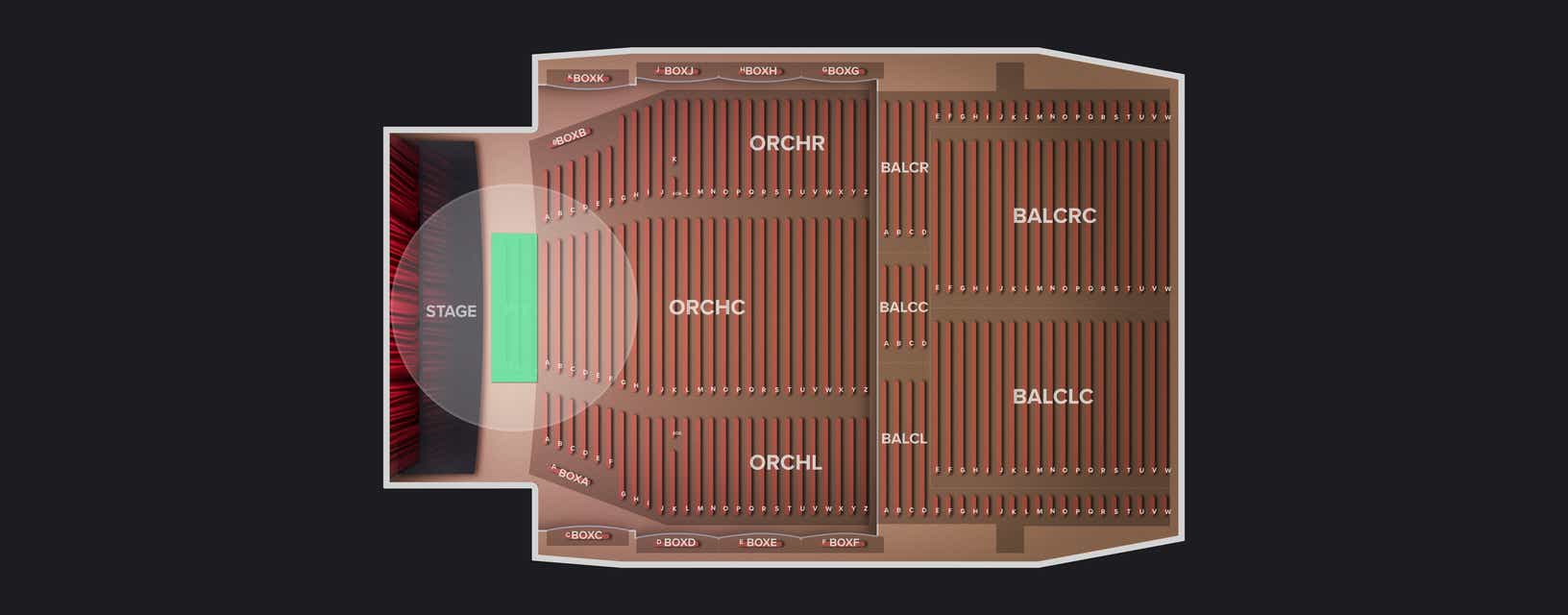 Seat view from Pit
