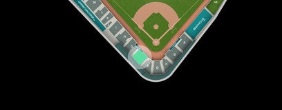 Seat view from Infield Reserved