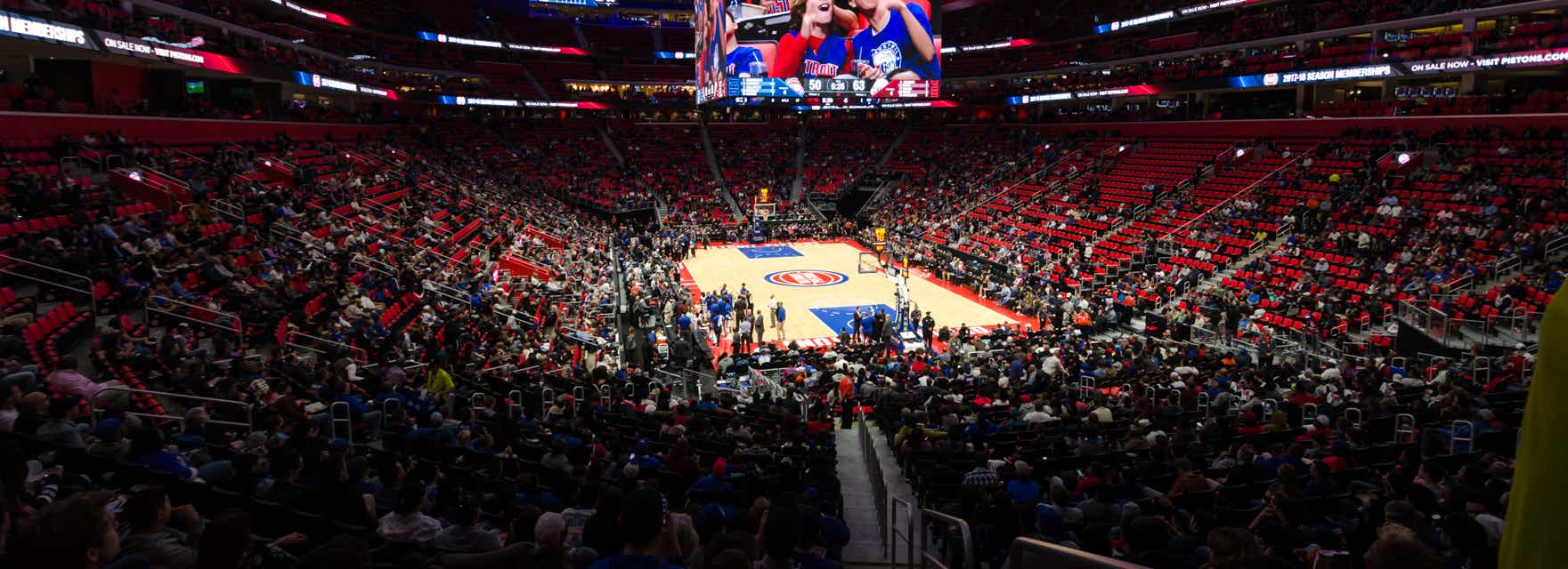 Seat view from Lower Baseline