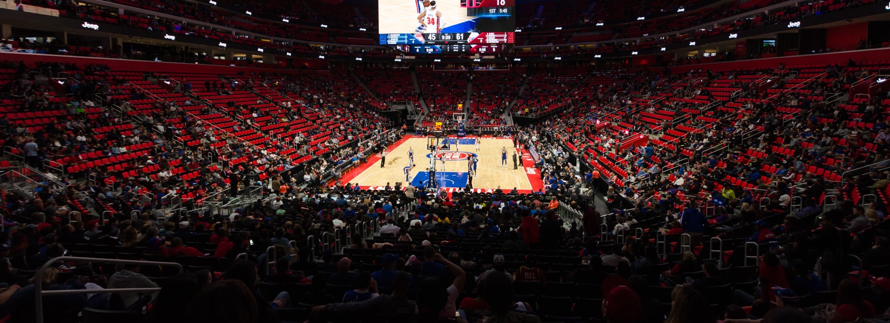 Seat view from Lower Baseline