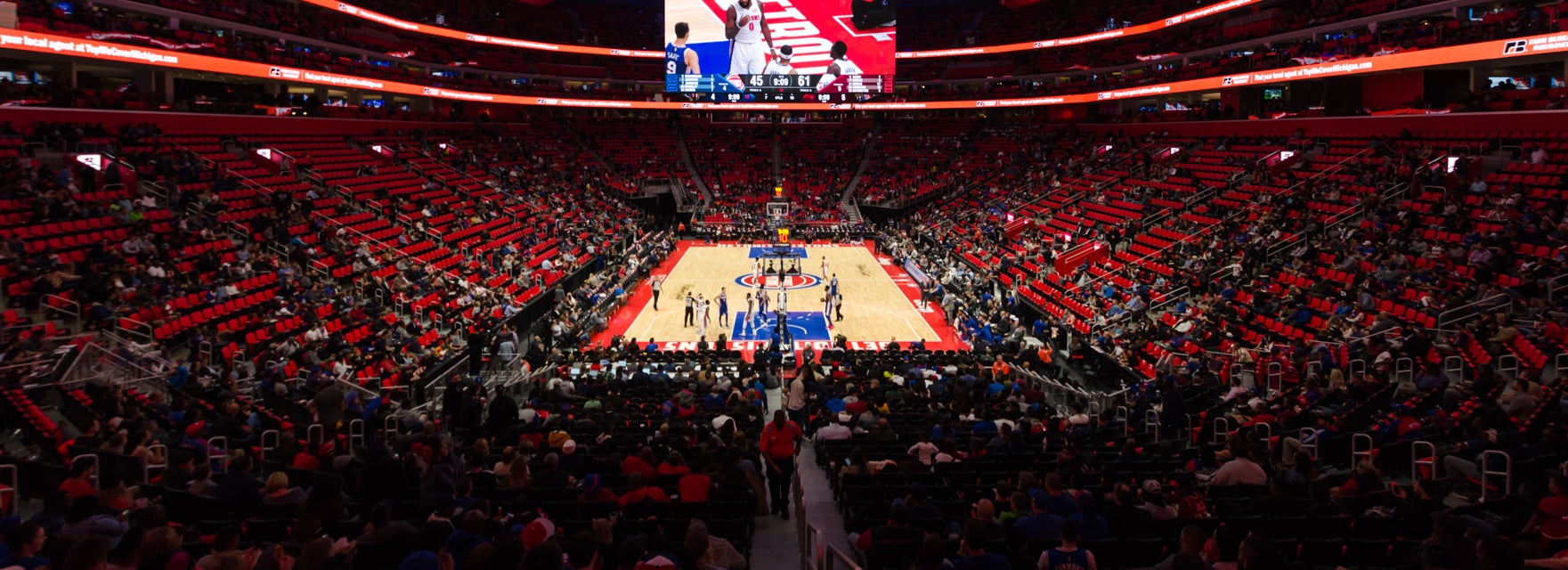 Seat view from Lower Baseline