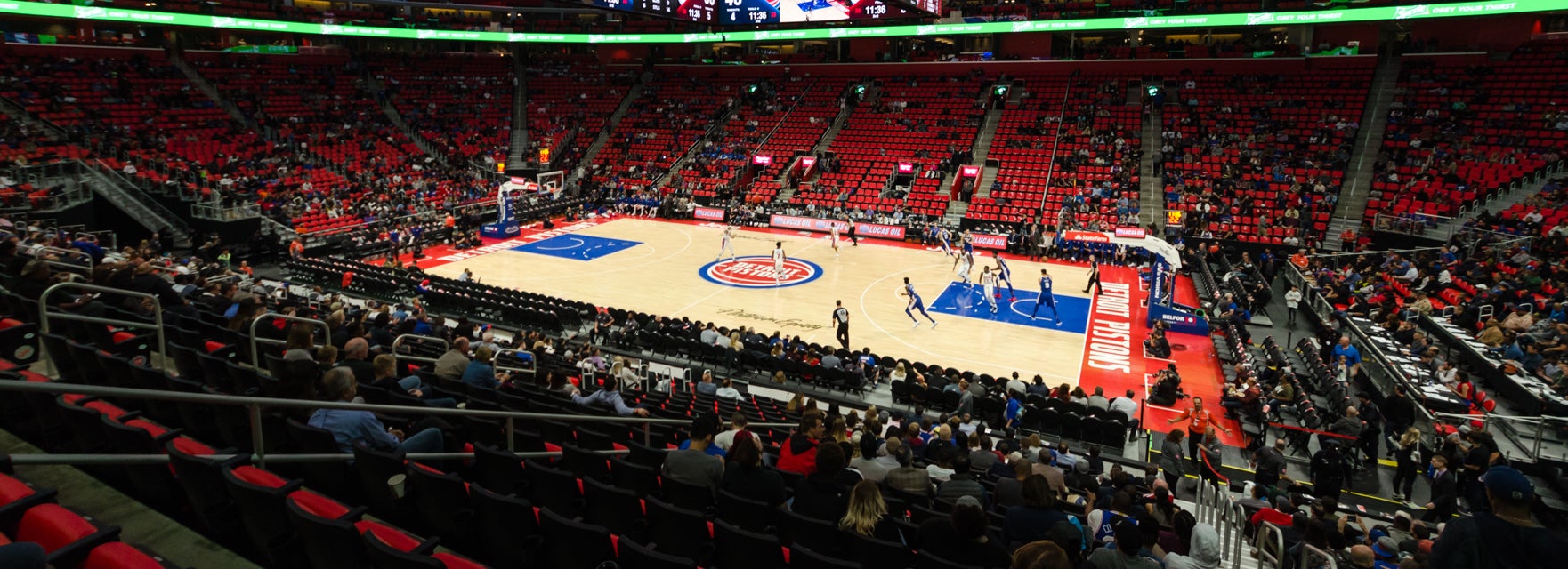 Seat view from Lower Corner