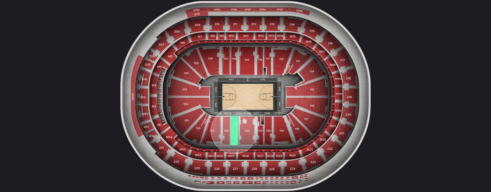 Seat view from West Club