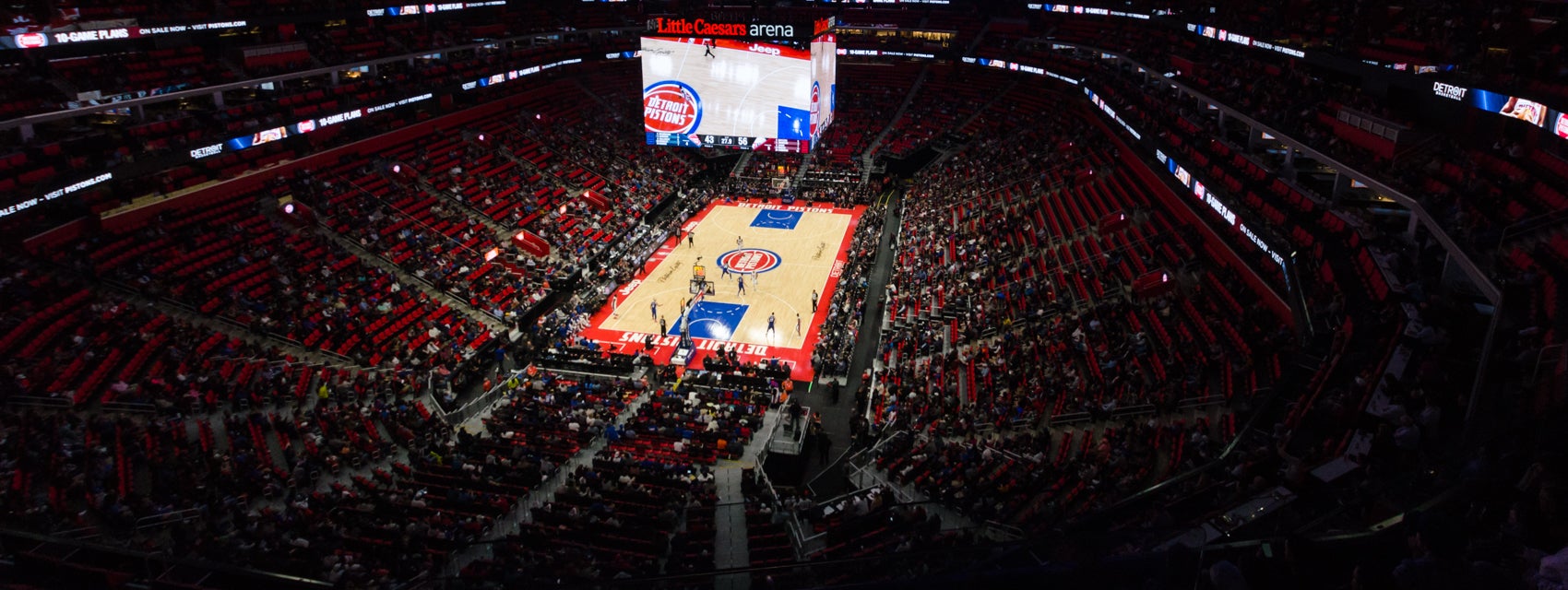 Seat view from Blue Club