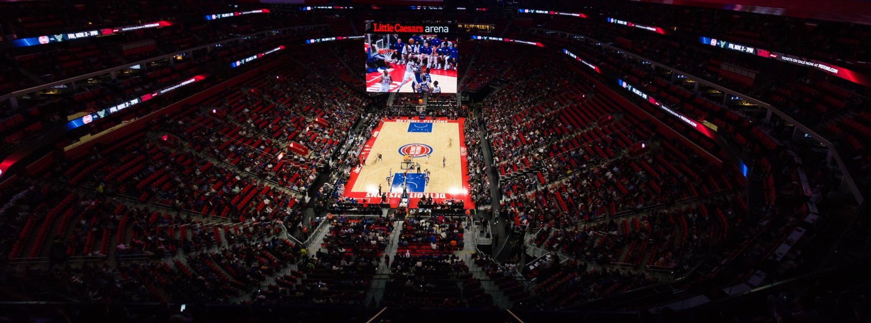 Seat view from Blue Club