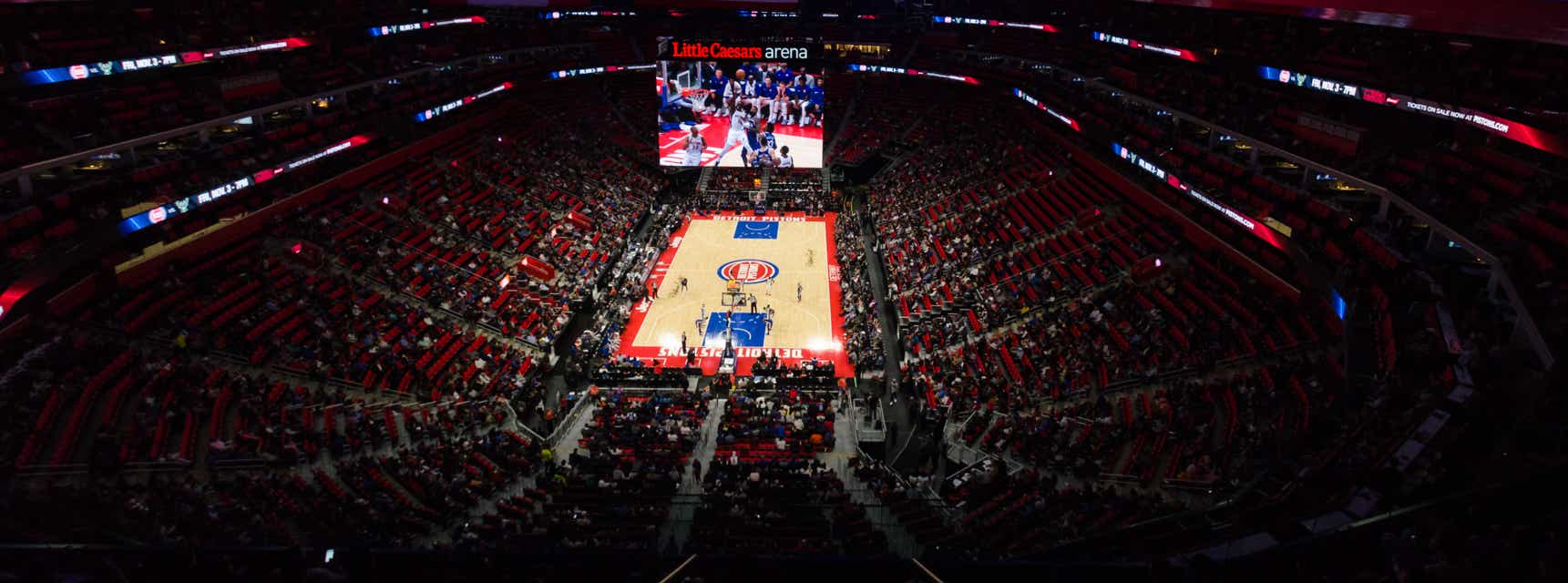 Seat view from Blue Club