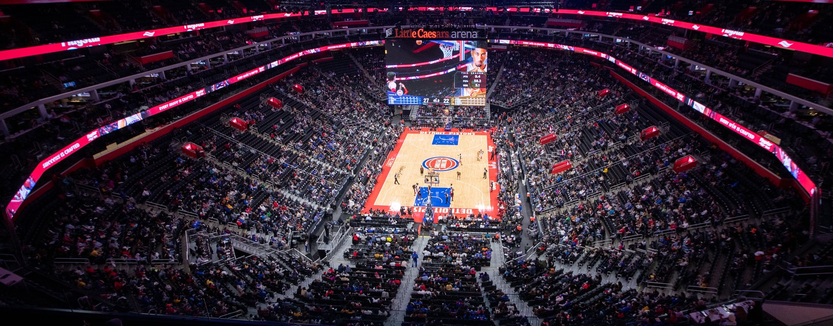 Seat view from Blue Club