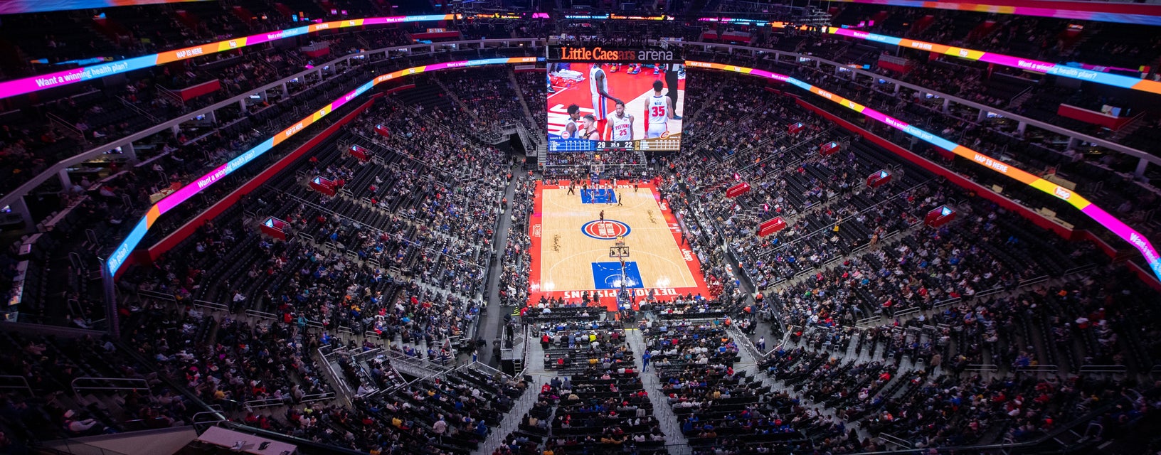 Seat view from Blue Club