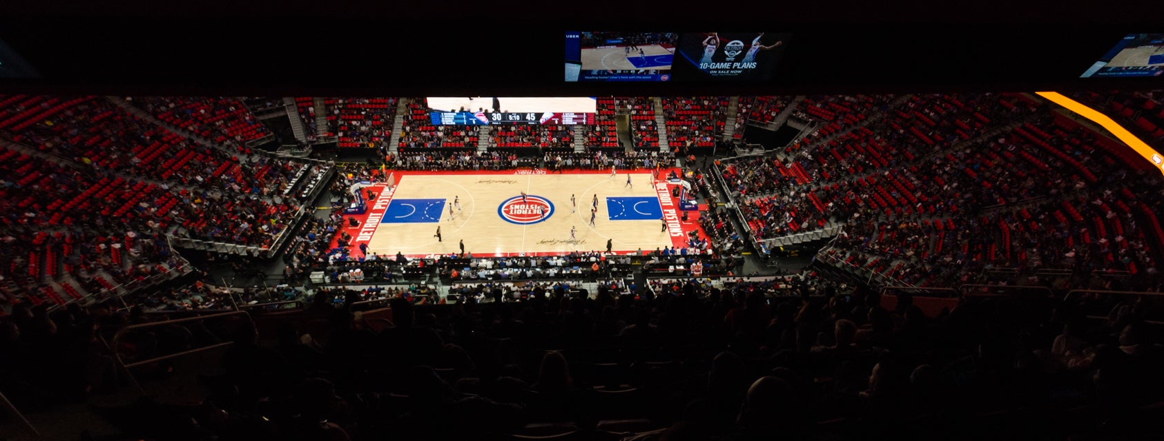Seat view from Upper Sideline