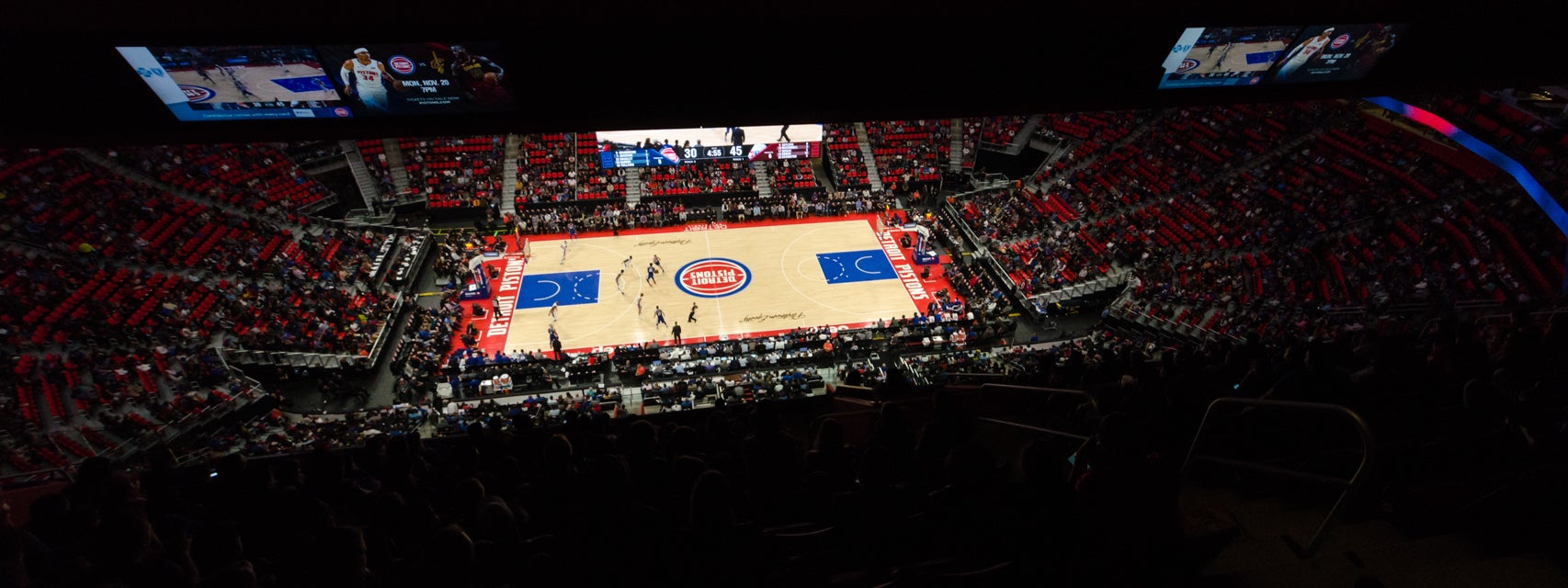 Seat view from Upper Sideline
