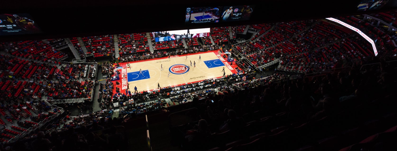Seat view from Upper Corner