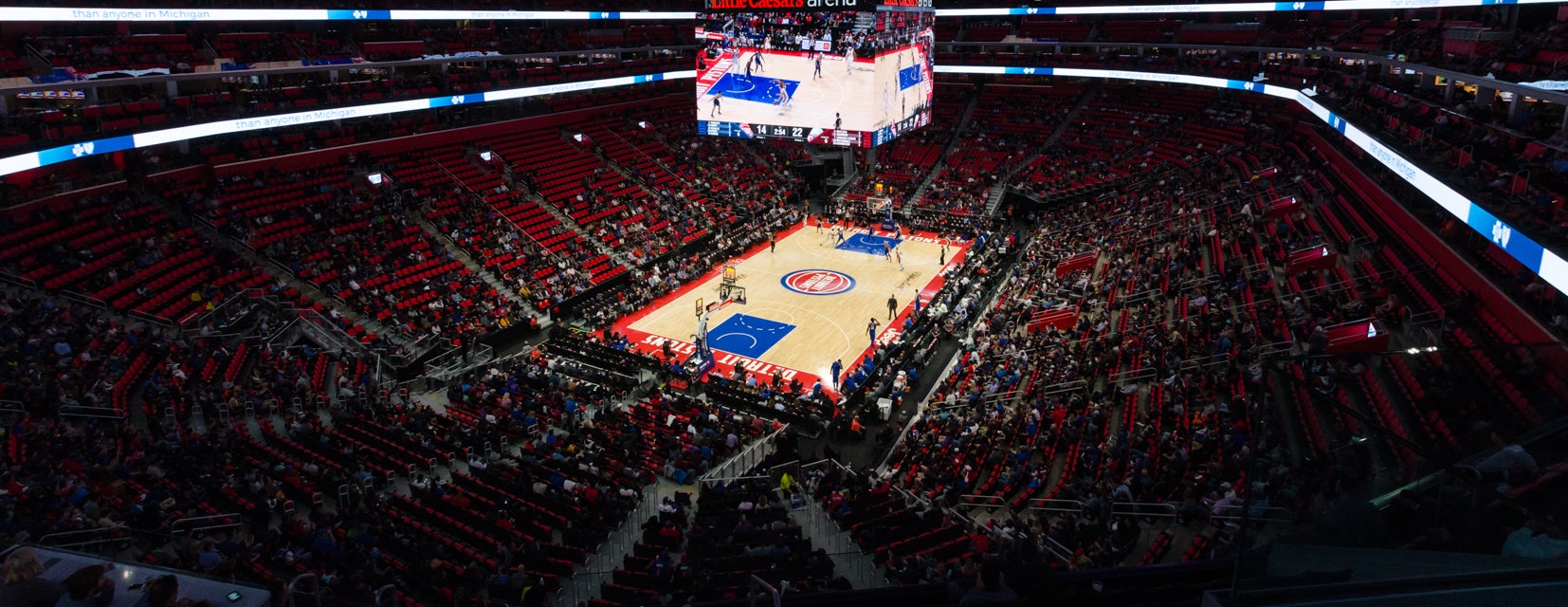 Seat view from Upper Corner