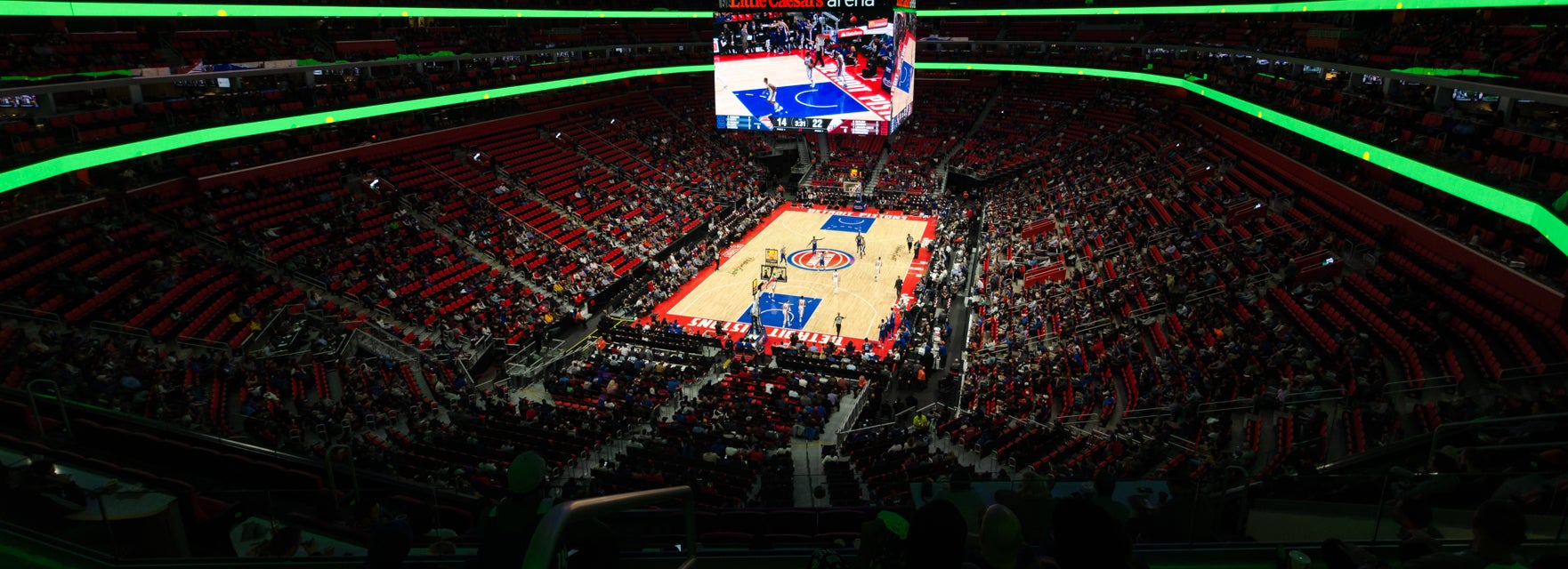 Seat view from Upper Baseline