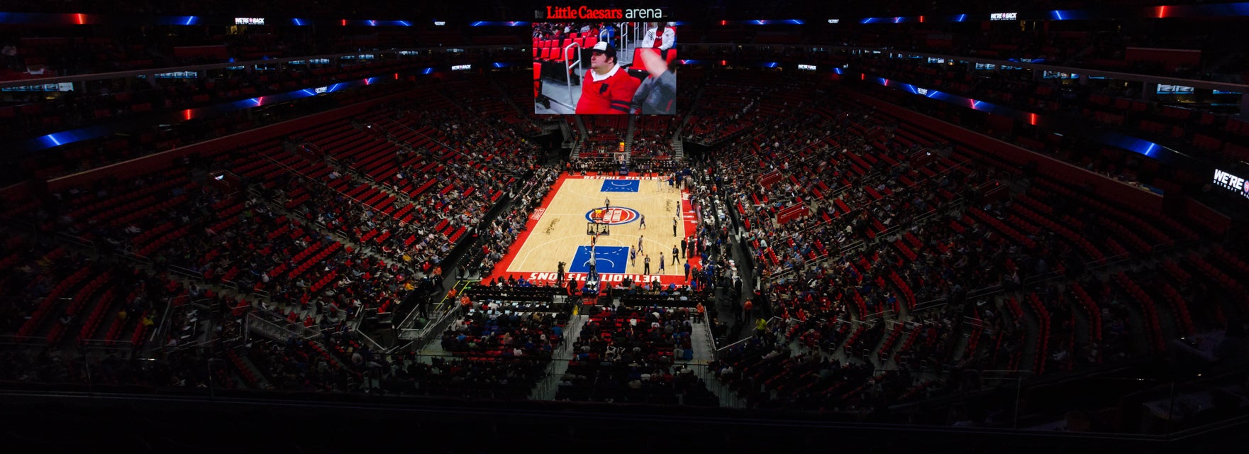 Seat view from Upper Baseline