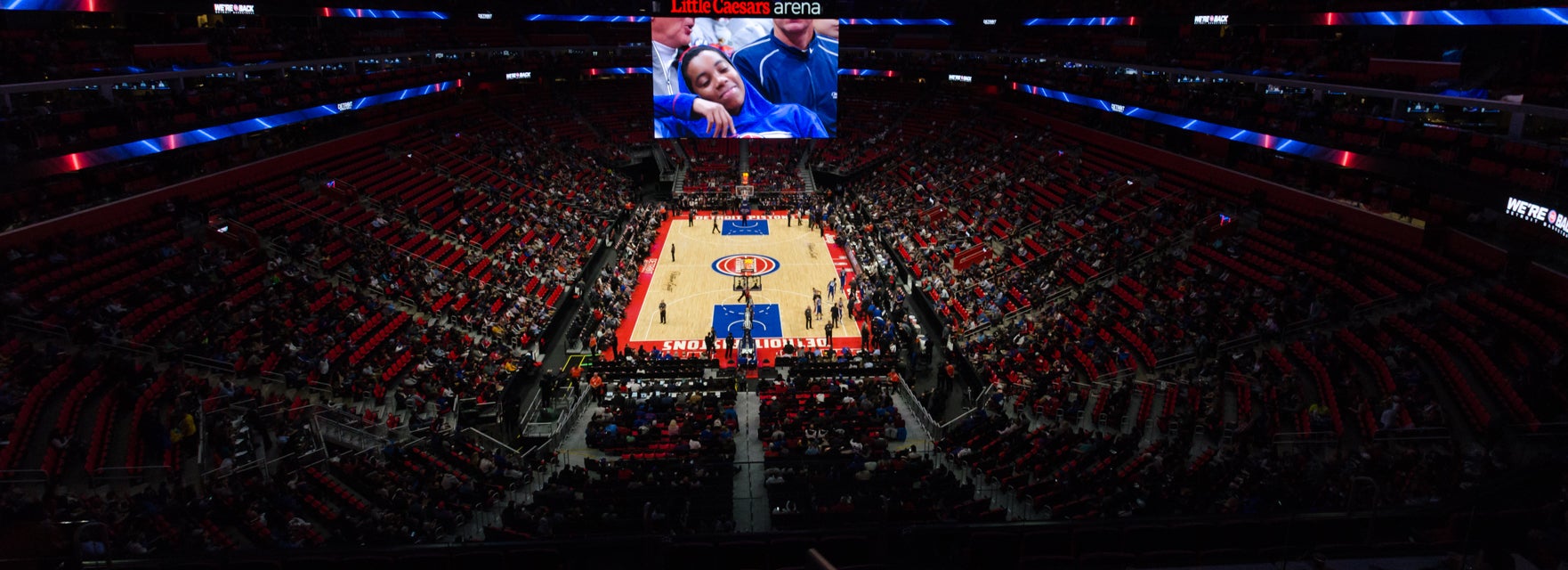 Seat view from Upper Baseline