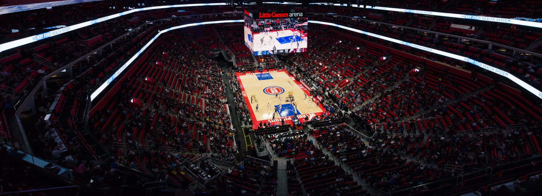 Seat view from Upper Baseline