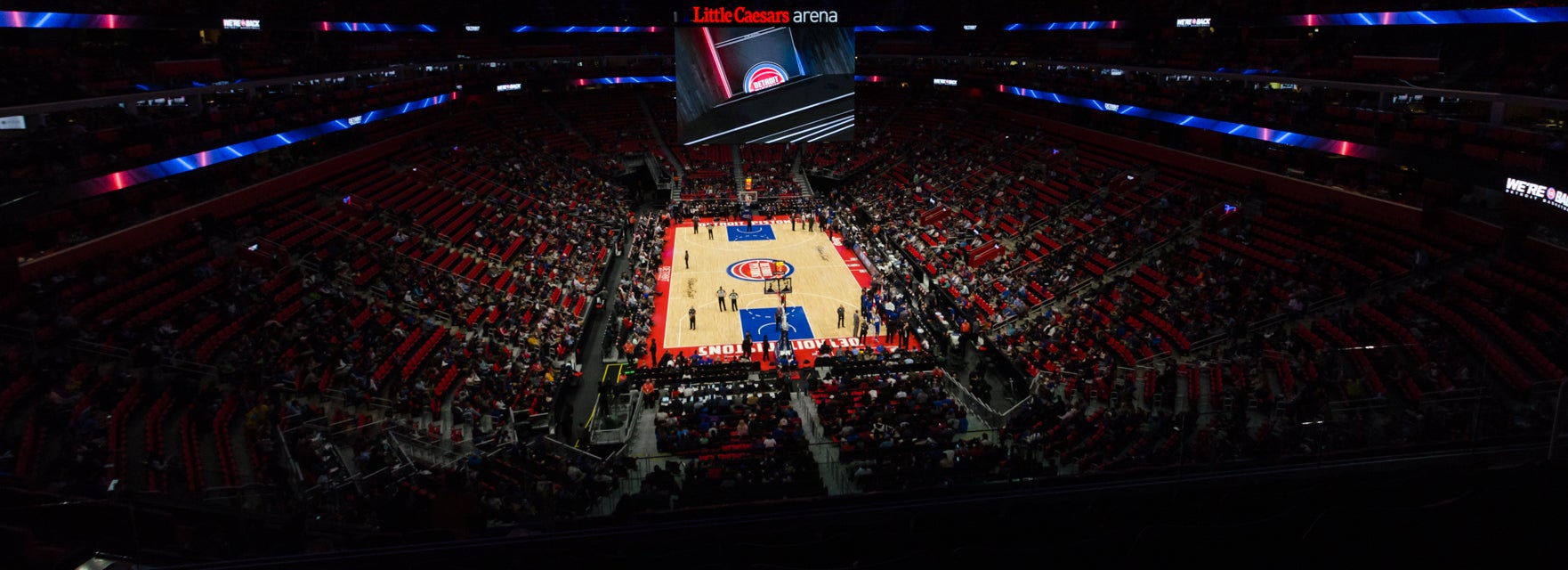 Seat view from Upper Baseline
