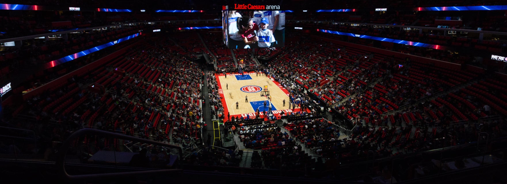 Seat view from Upper Corner