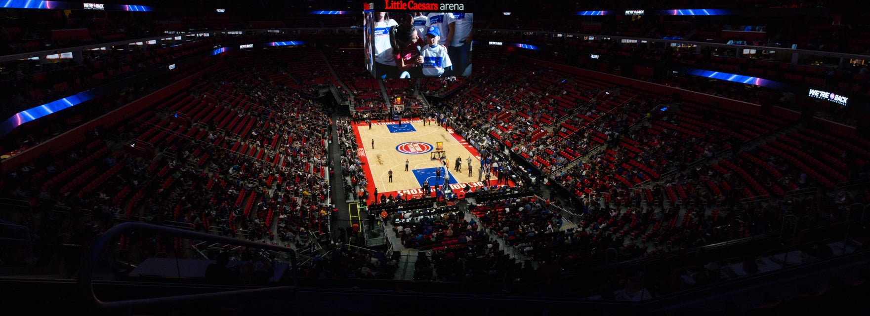 Seat view from Upper Corner