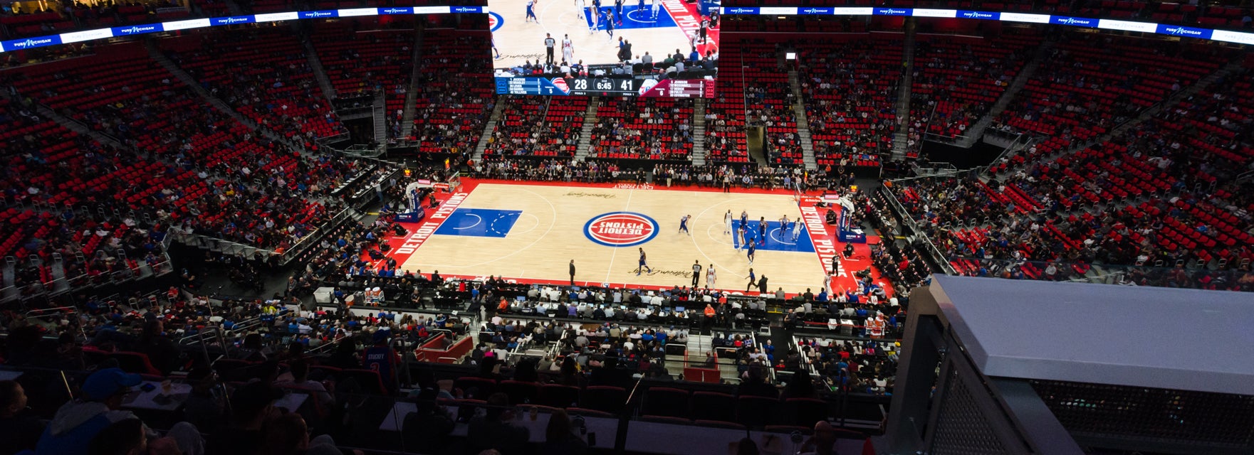 Seat view from Mezzanine