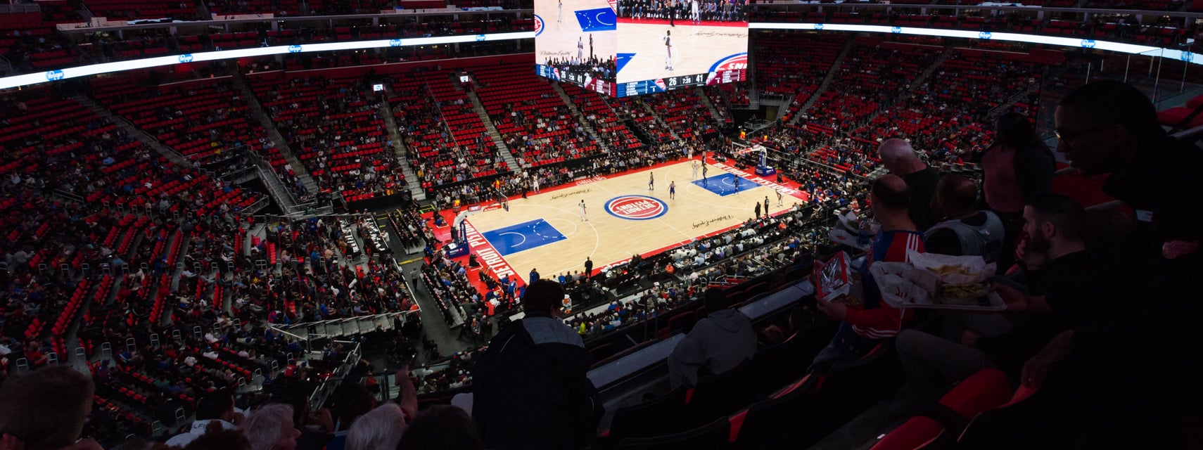Seat view from Mezzanine