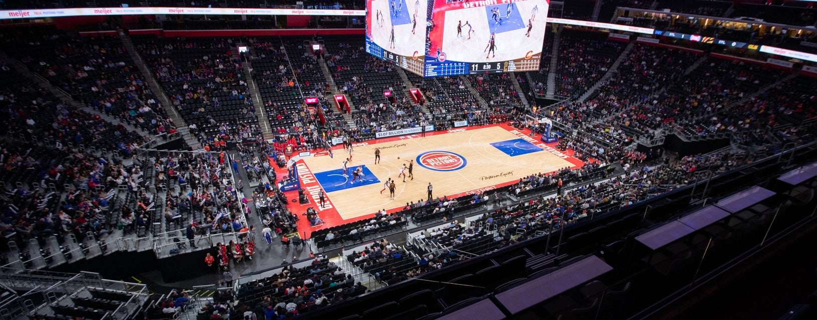 Seat view from Mezzanine