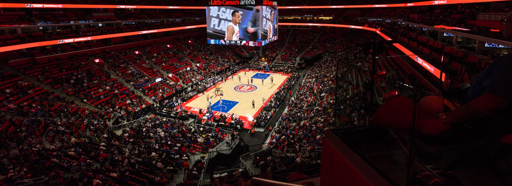 Seat view from Mezzanine