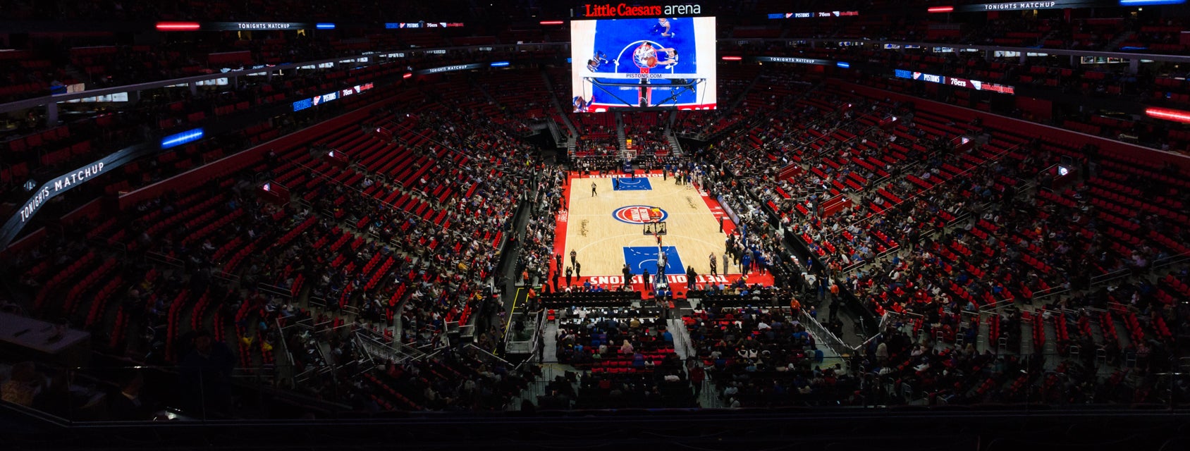 Seat view from Mezzanine