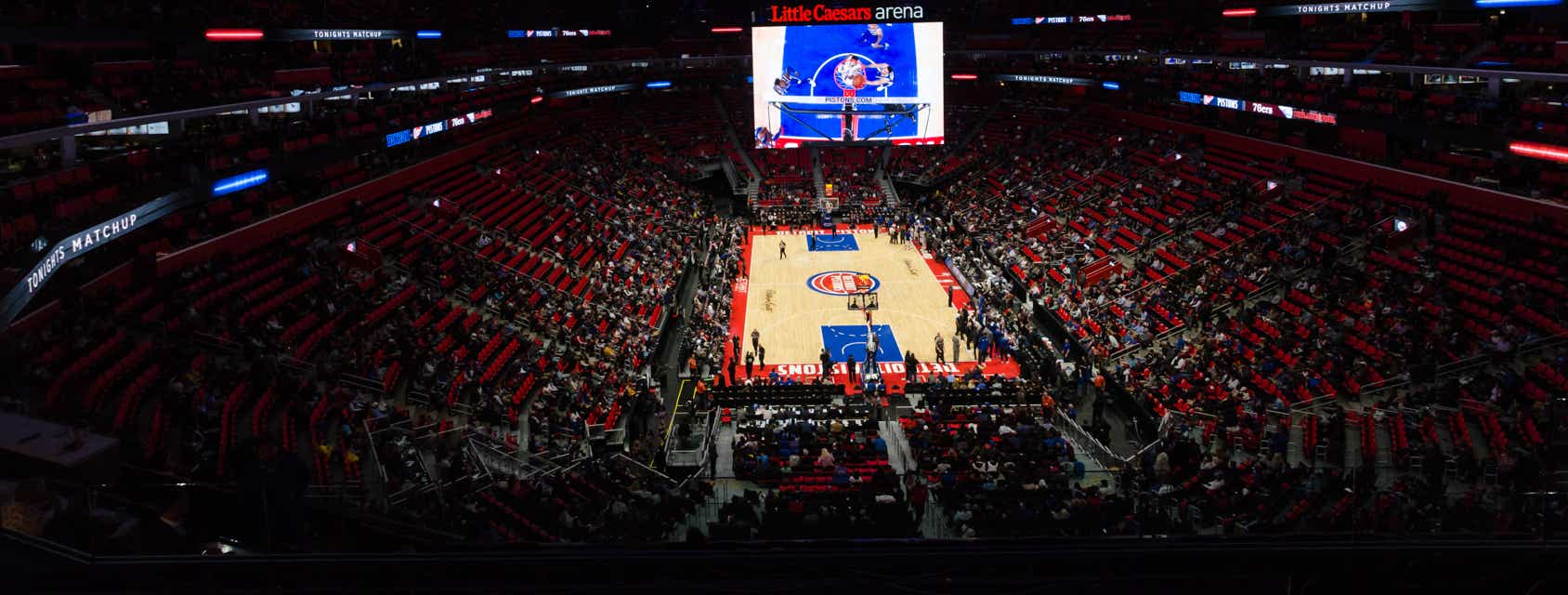 Seat view from Mezzanine