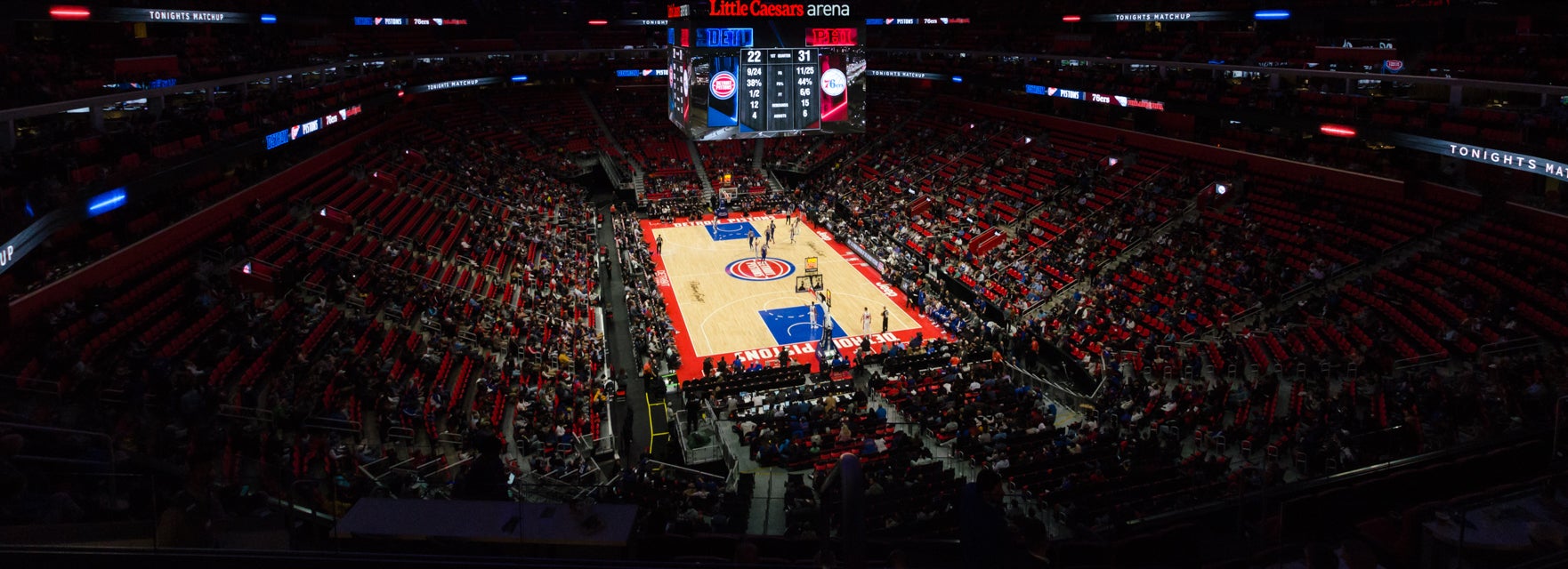 Seat view from Mezzanine