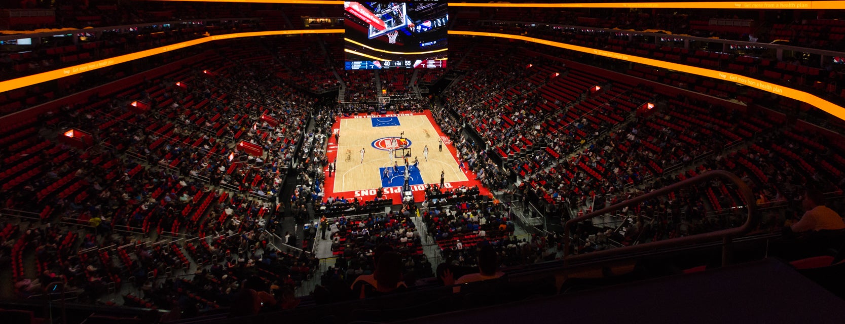 Seat view from Mezzanine