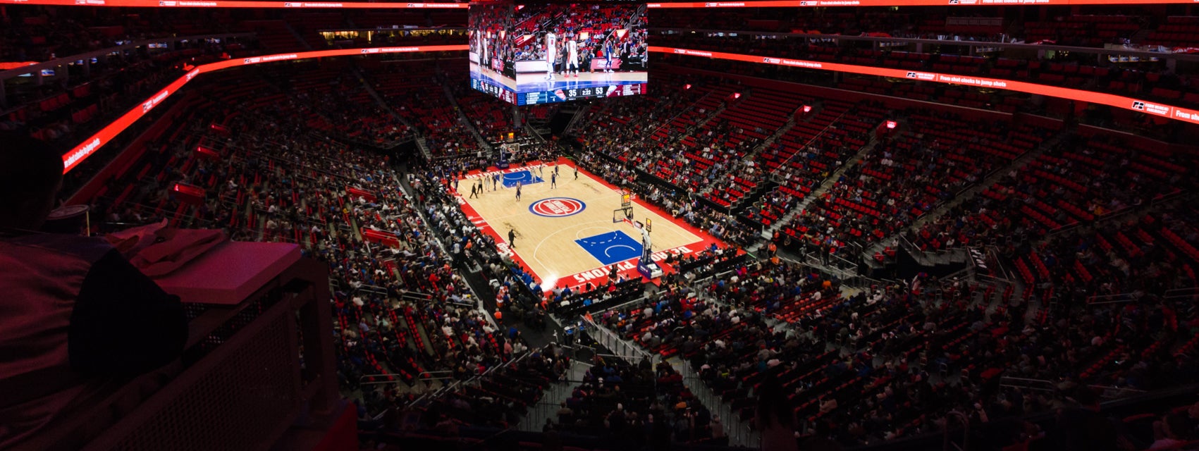 Seat view from Mezzanine