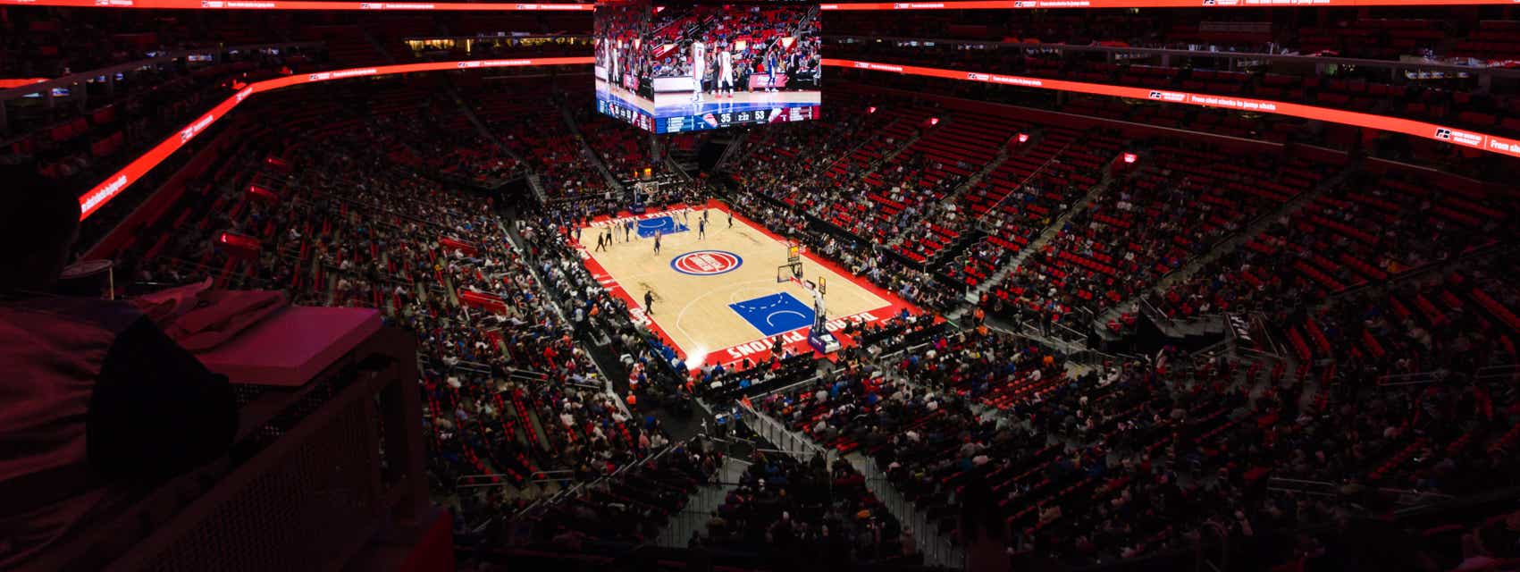 Seat view from Mezzanine