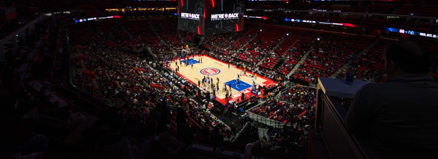 Seat view from Mezzanine