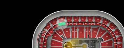 Seat view from Mezzanine