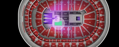 Seat view from Floor
