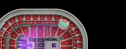 Seat view from Mezzanine