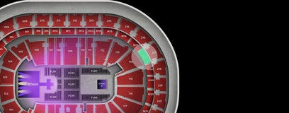 Seat view from Mezzanine