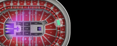 Seat view from Mezzanine