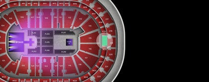 Seat view from Mezzanine