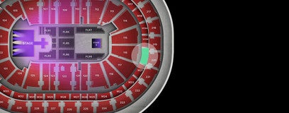 Seat view from Mezzanine