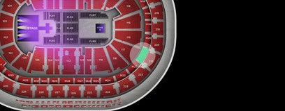Seat view from Mezzanine
