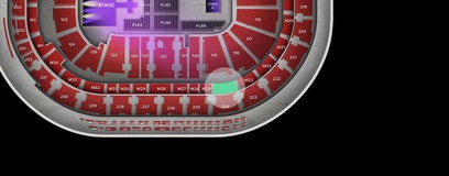Seat view from Mezzanine
