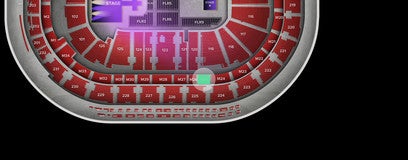 Seat view from Mezzanine