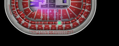 Seat view from Mezzanine