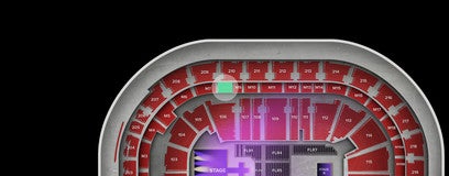 Seat view from Mezzanine
